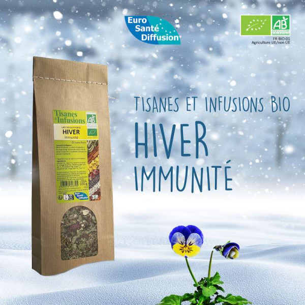 Herboristerie Tisane BIO saisonnière Hiver: immunité