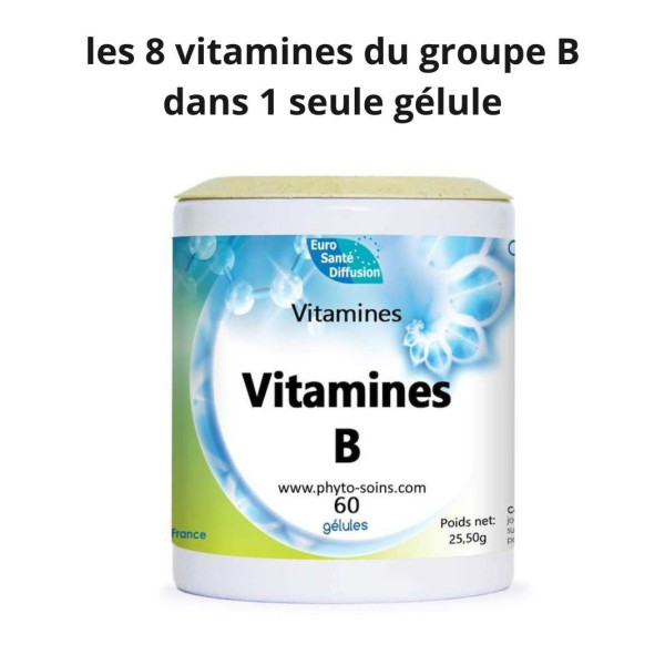 Gélules vitamine du groupe B - Phytofrance