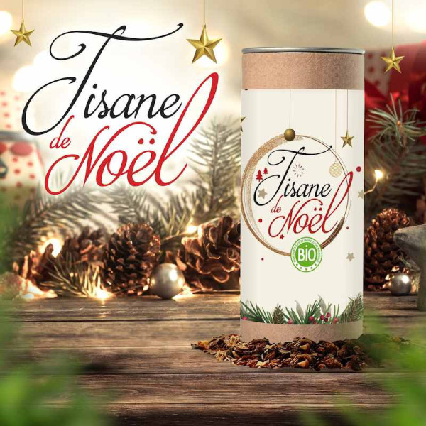 Tisane festive de Noël BIO ou vin chaud 100g - Phytofrance