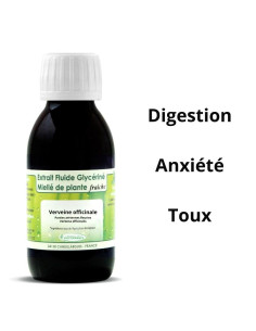 Extrait fluide glycériné de Verveine officinale fraiche et BIO