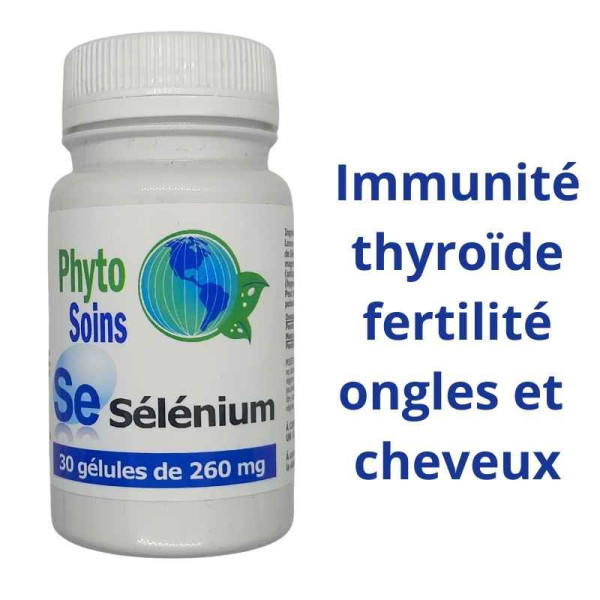 Gélules de Sélénium - 30 gélules - Phyto-soins