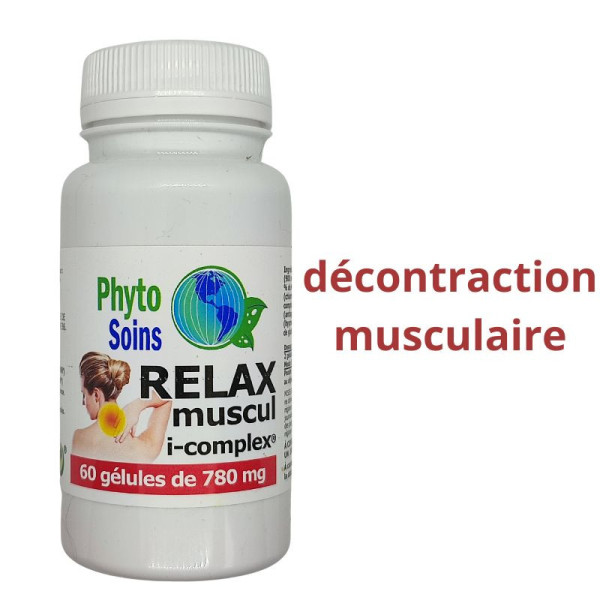 Gélules Relax muscul - Confort et Détente Musculaire - Phyto-soins