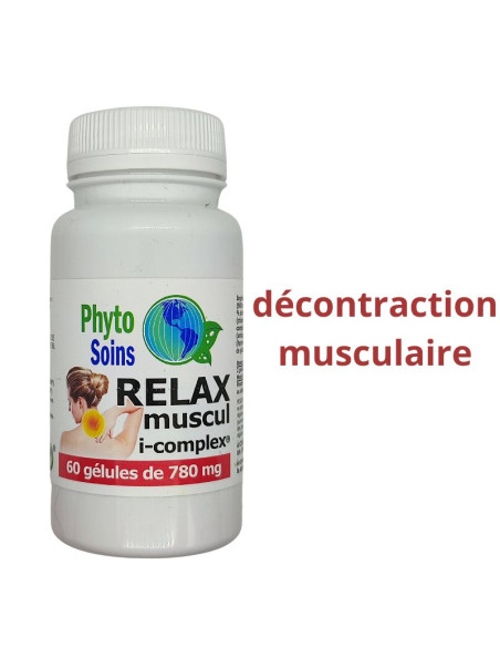 Gélules Relax muscul - Confort et Détente Musculaire - Phyto-soins