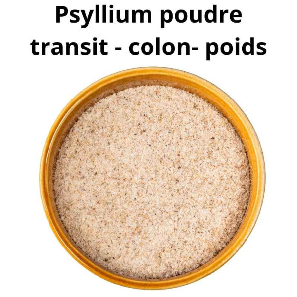 Poudre de Psyllium noir - Transit - Phytofrance