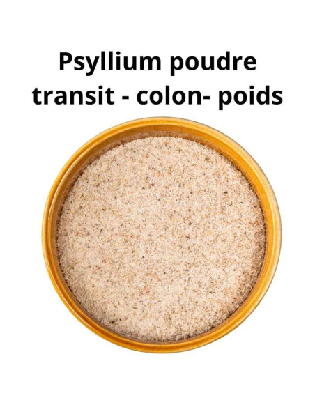 Poudre de Psyllium noir - Transit - Phytofrance