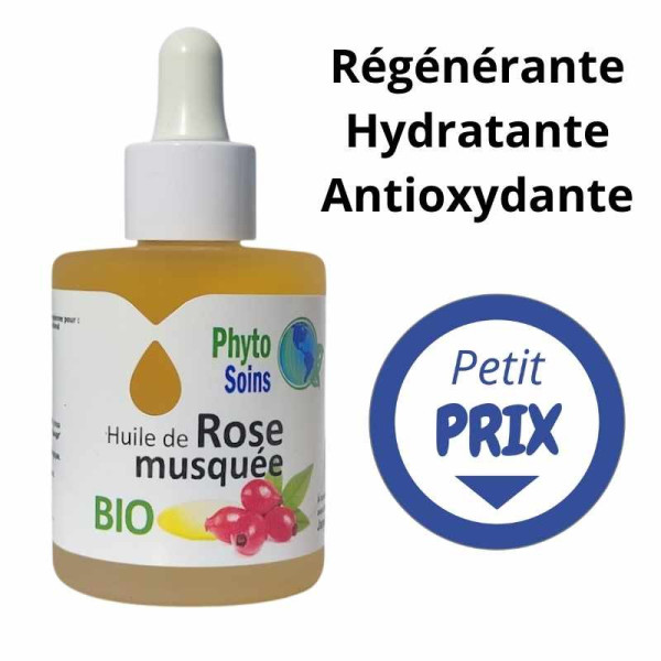 Huile de Rose Musquée BIO: l'huile régénératrice - Phyto-soins