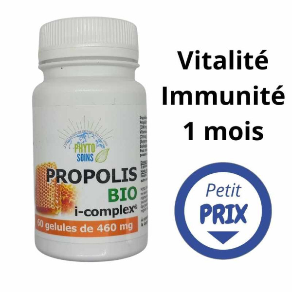 Gélules Propoléo Bio i-Complex – Immunité & Vitalité - Phyto-soins