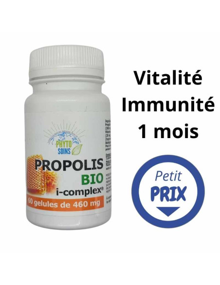 Gélules Propoléo Bio i-Complex – Immunité & Vitalité - Phyto-soins