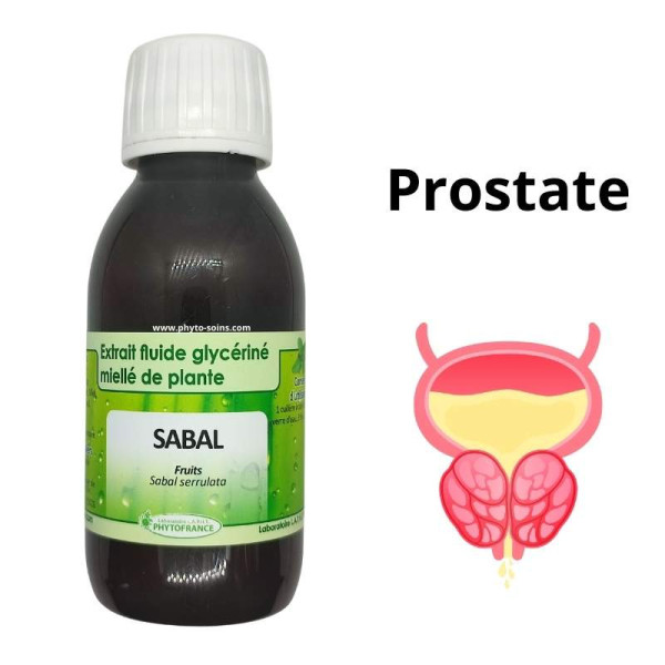 Extrait fluide glycériné miellé de Sabal (Palmier de Floride) - Phytofrance