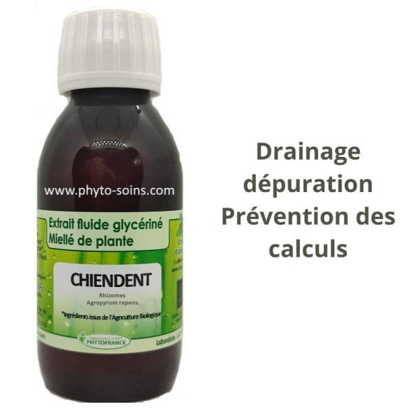 Extrait fluide glycériné miellé de Chiendent BIO - Phytofrance
