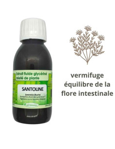 Extrait fluide glycériné miellé de Santoline (Santolina chamaecyparissus) BIO - Phytofrance