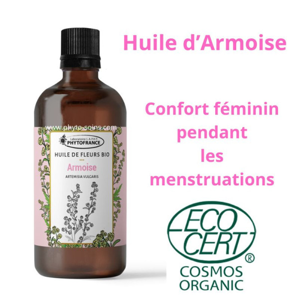 Huile solarisée d’Armoise 100ml – Bio & 100 % naturelle - Phytofrance