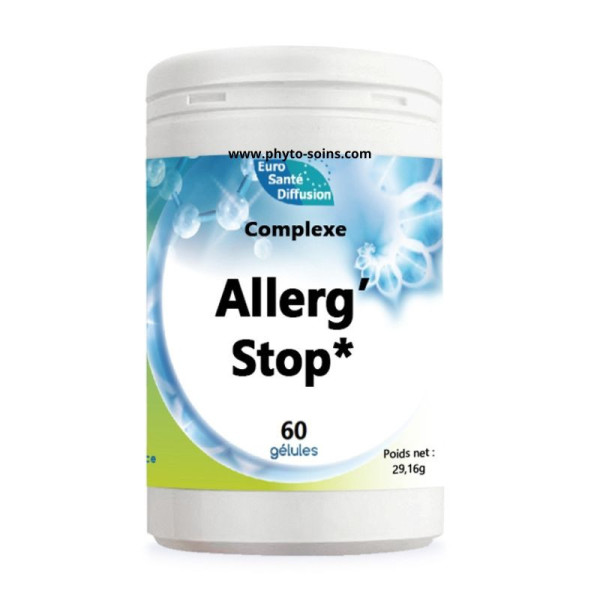 Nutri-complexe: Allerg'stop - 60 gélules- Phytofrance
