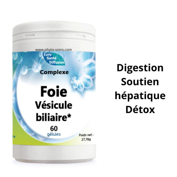 Nutri-Complexe: Foie- Vésicule biliaire - Phytofrance