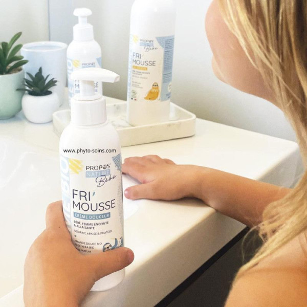 Fri'mousse crème corps douceur bébé 200ml - Propos nature