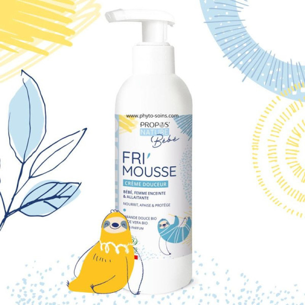 Fri'mousse crème corps douceur bébé 200ml - Propos nature