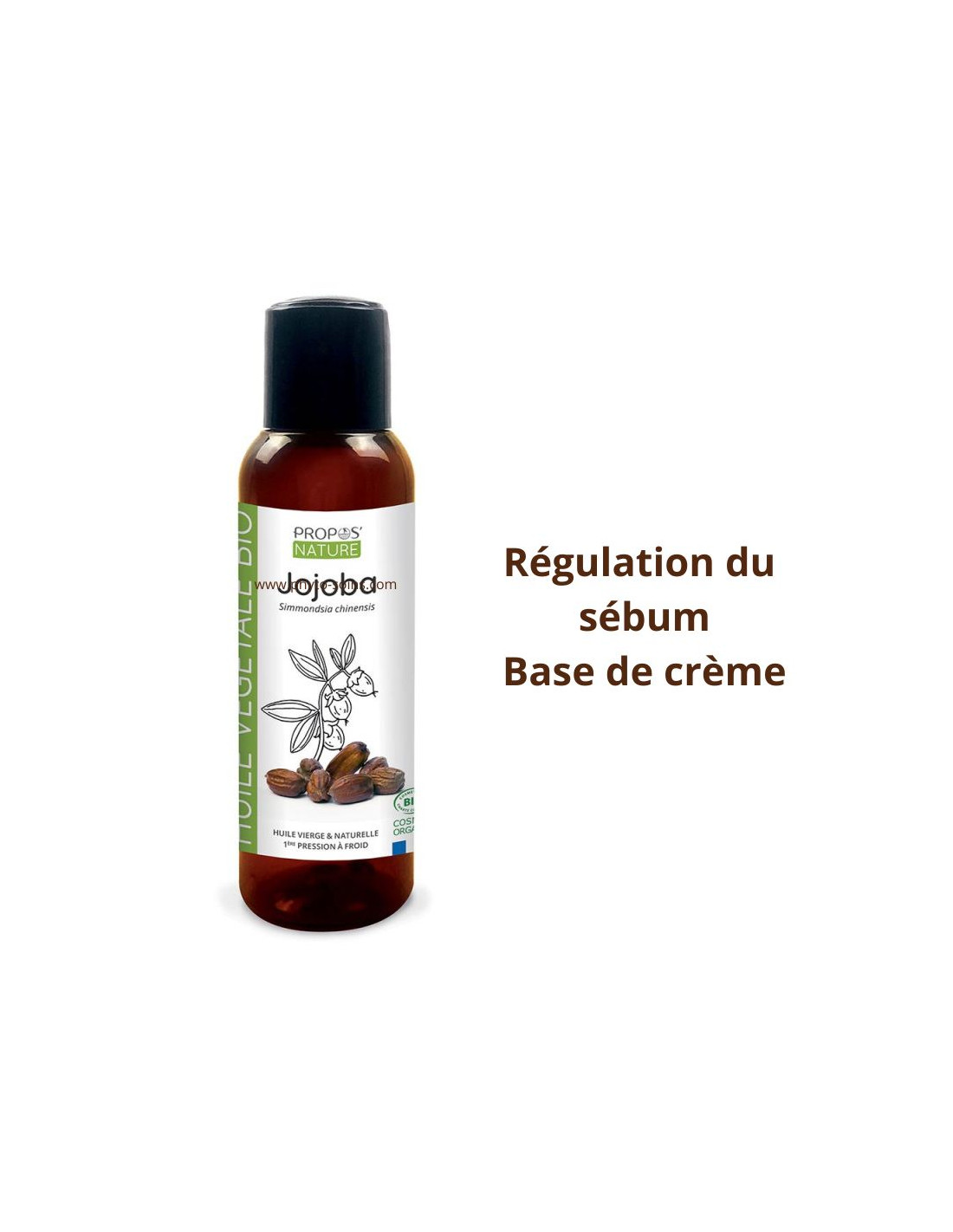 Huile Végétale de Jojoba BIO cosmos organic - Propos nature