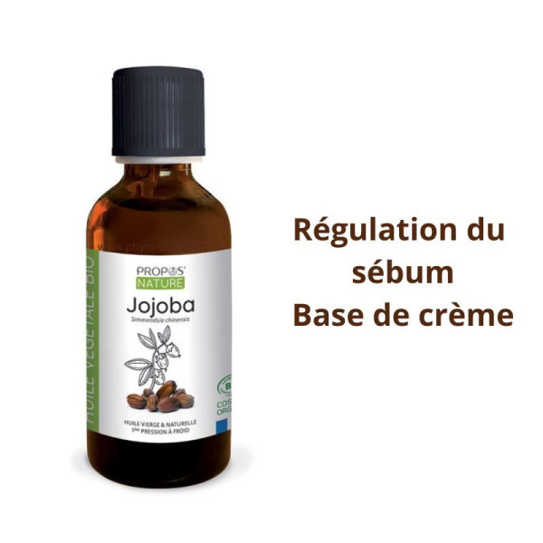Huile Végétale de Jojoba BIO cosmos organic 50ml - Propos nature