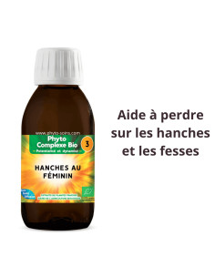 Phyto-complexe BIO n°3 hanches au féminin (culotte de cheval) - Phytofrance par phyto-soins.com