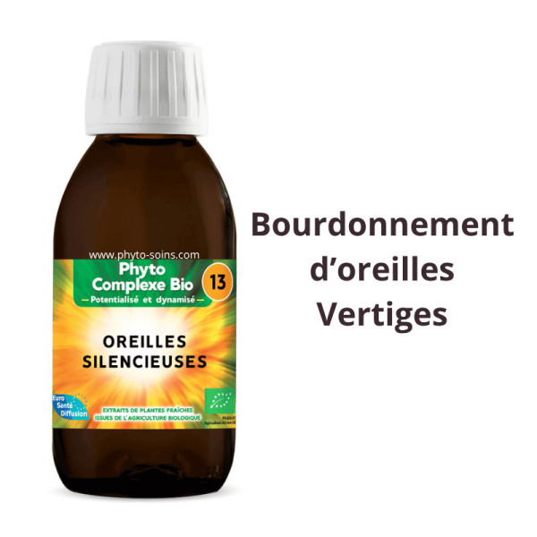 Phyto-complexe BIO n°13 Oreilles silencieuses - Phytofrance par phyto-soins