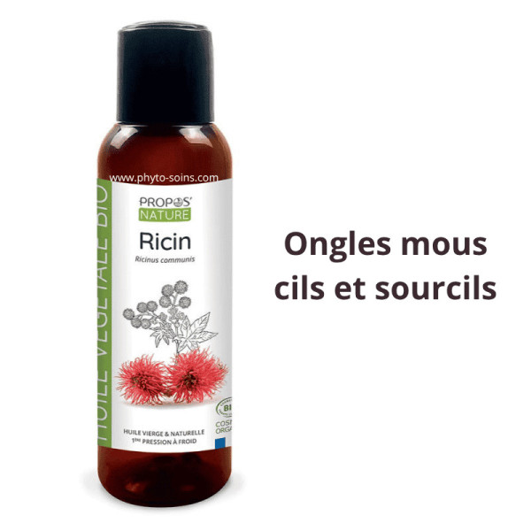 Huile Végétale de Ricin BIO cosmos organic -...
