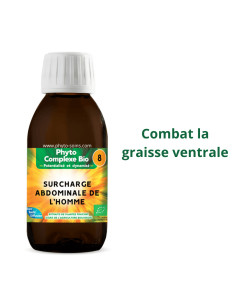 Phyto-complexe BIO n°8 Surcharge abdominale - Phytofrance par phyto-soins.com