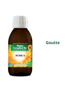 Phyto-complexe BIO n°15 acide U - Phytofrance par phyto-soins.com