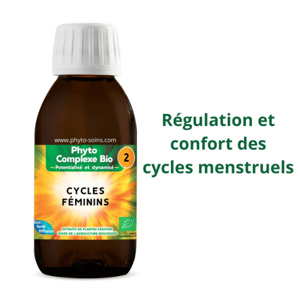 Phyto-complexe BIO n°2 cycles Féminins - Phytofrance par phyto-soins.com