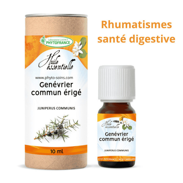 Huile essentielle de Genevrier commun BIO pure et naturelle - Phytofrance