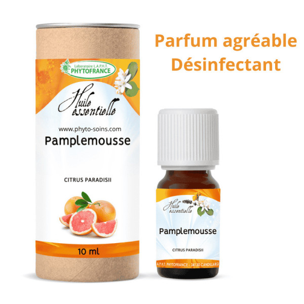 Huile essentielle de Pamplemousse BIO, pure et naturelle - phytofrance par phyto-soins.com