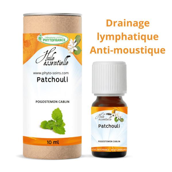Huile essentielle de Patchouli BIO, pure et naturelle - Phytofrance par phyto-soins.com