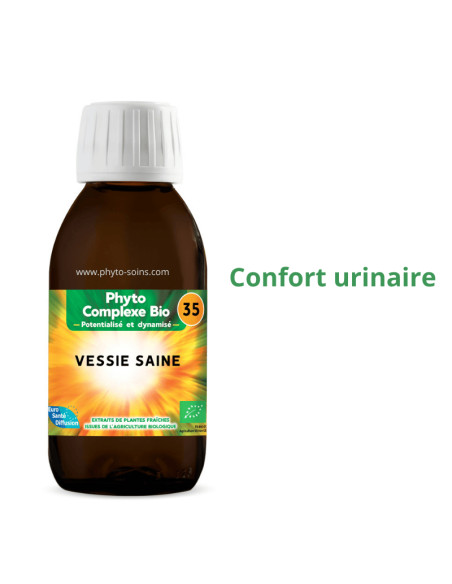 Phyto-complexe BIO n°35 vessie saine - Phytofrance par phyto-soins.com
