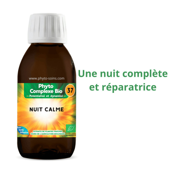 Phyto-complexe BIO n°37 Nuit calme - Phytofrance par phyto-soins.com