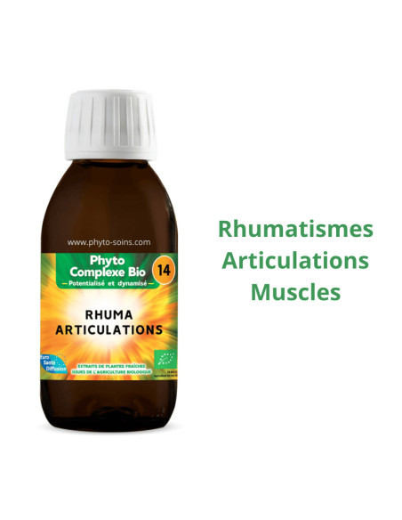 Phyto-complexe BIO n°14 rhumatisme - articulation - Phytofrance par phyto-soins.com