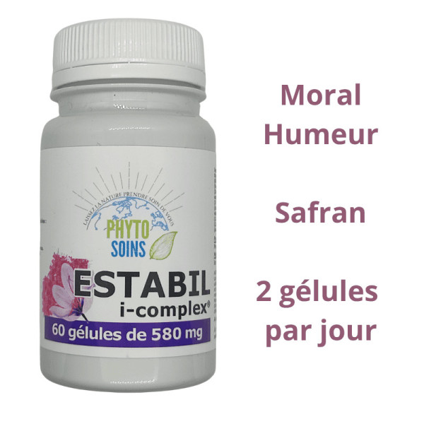 Gélules Estabil i-complex- Équilibre Émotionnel & Sérénité - Phyto-soins