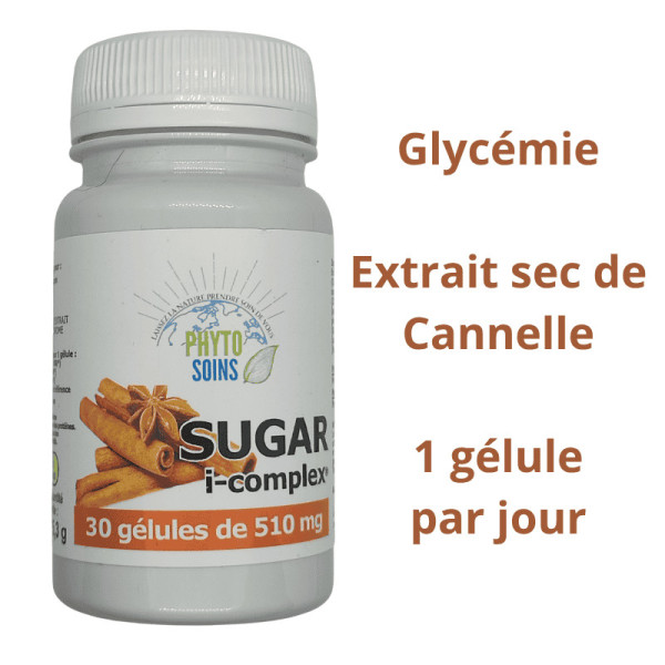 Gélules Sugar i-complex- équilibre du sucre - Phyto-soins