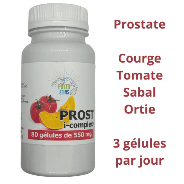 Gélules Prost i-complex- Confort urinaire & Prostate - Phyto-soins