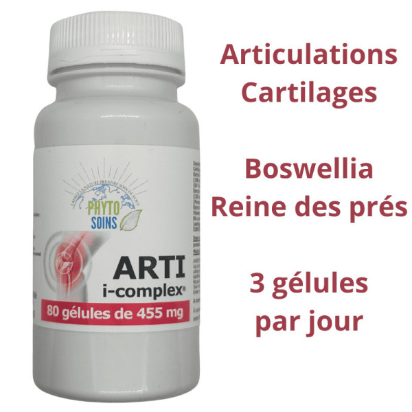 Gélules Arti i-complex- Souplesse & confort articulaire - Phyto-soins