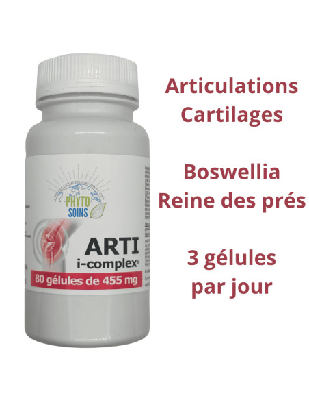 Gélules Arti i-complex- Souplesse & confort articulaire - Phyto-soins