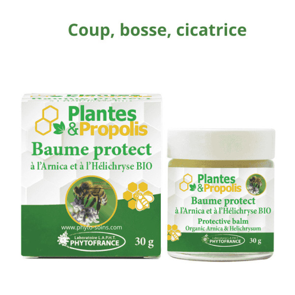 Baume Protect BIO à l'Arnica et l'Hélichryse - Phytofrance par phyto-soins.com