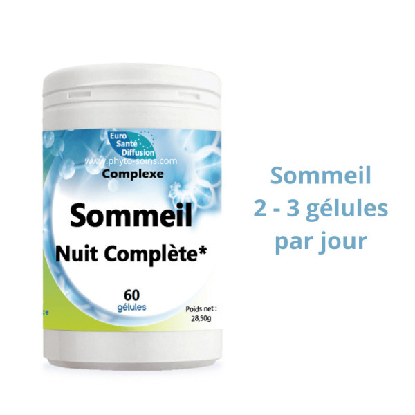 Nutri-Complexe: Sommeil Nuit Complète - Phytofrance - Phyto-soins.com