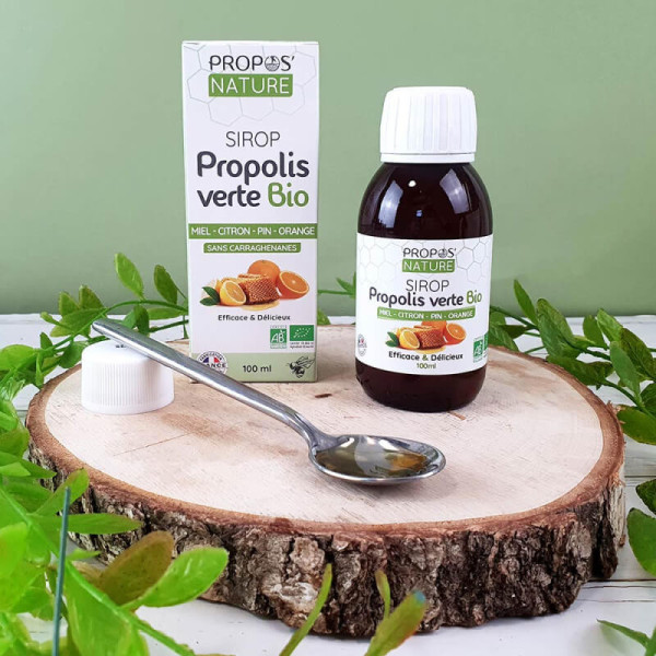 Sirop Propolis verte BIO - Propos nature