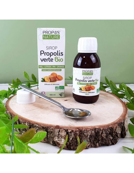 Sirop Propolis verte BIO - Propos nature
