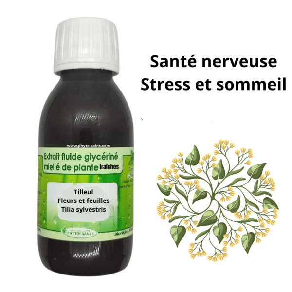 Extrait fluide glycériné miellé de Tilleul BIO - Phytofrance