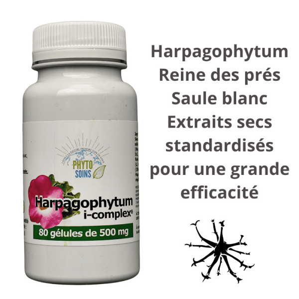 Gélules Harpagophytum i-complex- Mobilité et confort articulaire - Phyto-soins