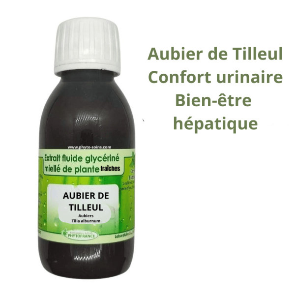 Extrait fluide glycériné miellé d'Aubier de Tilleul BIO - Phytofrance