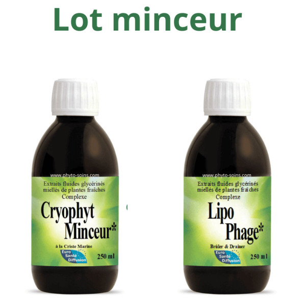 cryophyt'minceur + lipophage la perte de poids naturellement