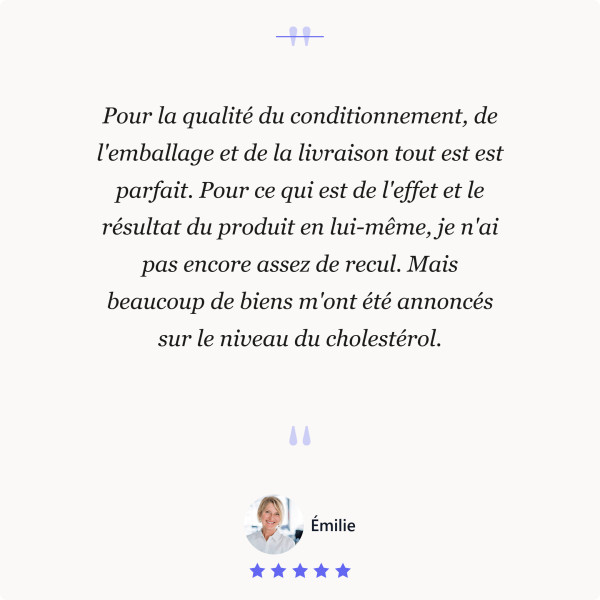 Phyto-complexe BIO n°16 Cholest moins - avis client