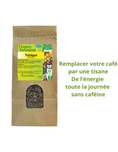 Herboristerie Tisane BIO Tonique stimulant - Phytofrance