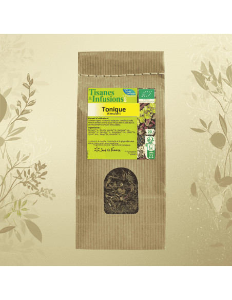 Herboristerie Tisane BIO Tonique stimulant - Phytofrance
